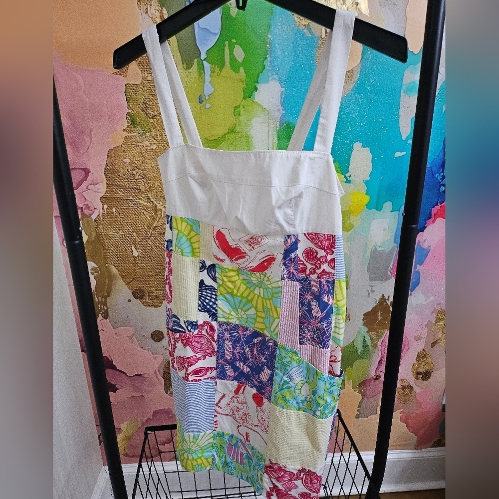 Lilly Pulitzer Multicolor Patchwork Dress